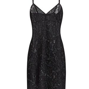 BCBG MAXAZRIA Brand New Rosalind Lace Slip Dress